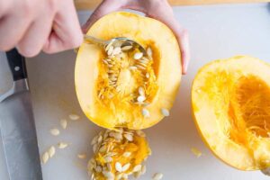 Cut Spaghetti Squash