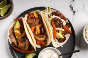 Vegan Portobello Fajitas