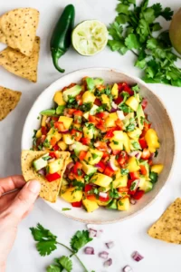  easy mango salsa, easy mango salsa for fish, easy mango salsa for salmon, easy mango salsa chicken, easy mango salsa without cilantro, easy mango salsa for shrimp tacos,, easy mango salsa no onions, oso easy mango salsa, easy mango avocado salsa,