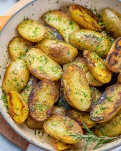 Crispy potato skins