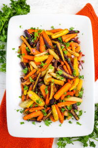 Roasted Carrots and Cilantro