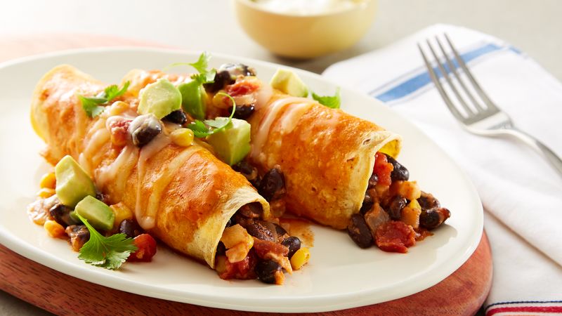 Black Bean Enchiladas