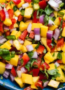  easy mango salsa, easy mango salsa for fish, easy mango salsa for salmon, easy mango salsa chicken, easy mango salsa without cilantro, easy mango salsa for shrimp tacos,, easy mango salsa no onions, oso easy mango salsa, easy mango avocado salsa,