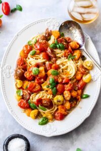 Slow Roasted Tomato Pasta