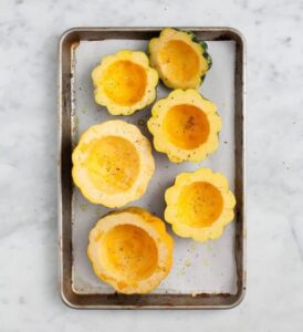 Quinoa Salad Stuffed Acorn Squash