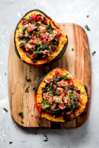 stuffed acorn squash