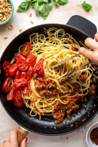 Slow Roasted Tomato Pasta