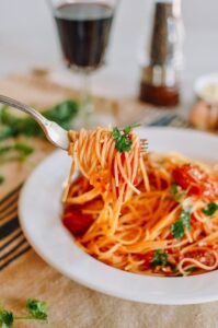 Slow Roasted Tomato Pasta