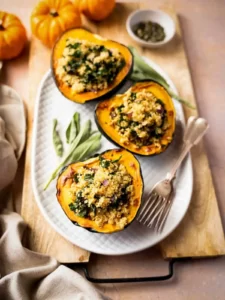 stuffed acorn squash