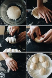 steamed bao buns